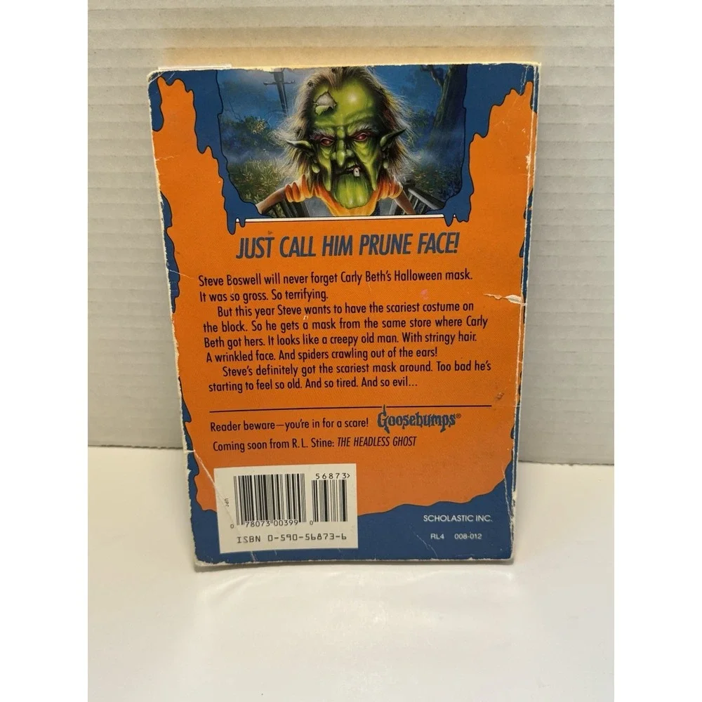 TRUE 1st Print Goosebumps, #36 The Haunted Mask II R. L.‎ Stine Good Condition